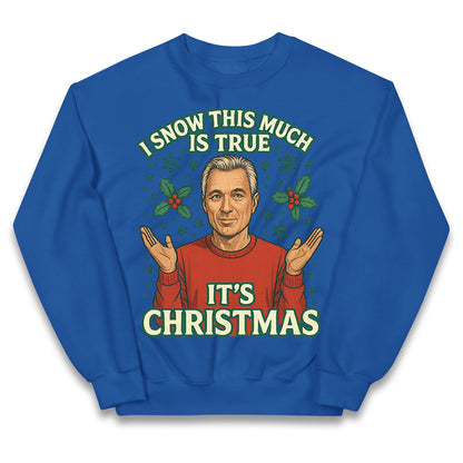 Martin Kemp Christmas Kids Jumper 