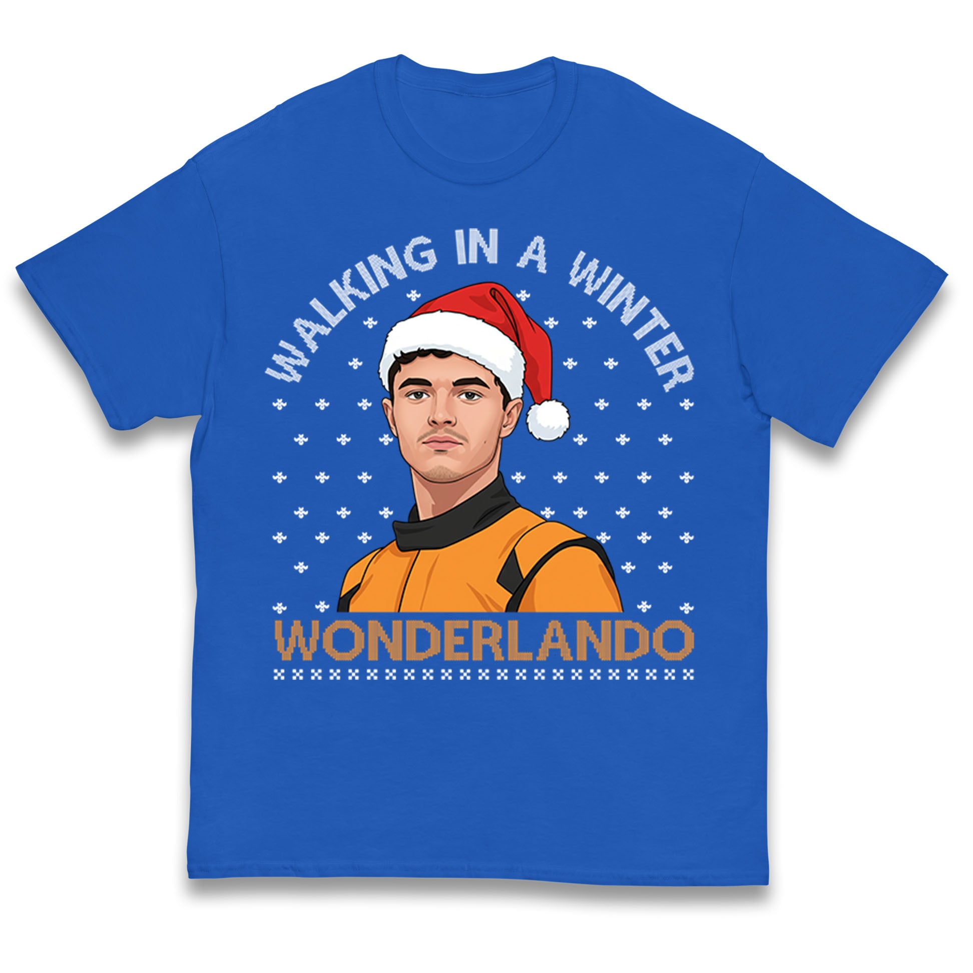Lando Norris Christmas Kids T Shirt
