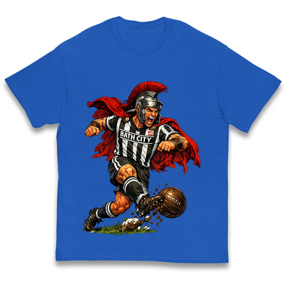 Retro Bath City Football Kids T Shirt
