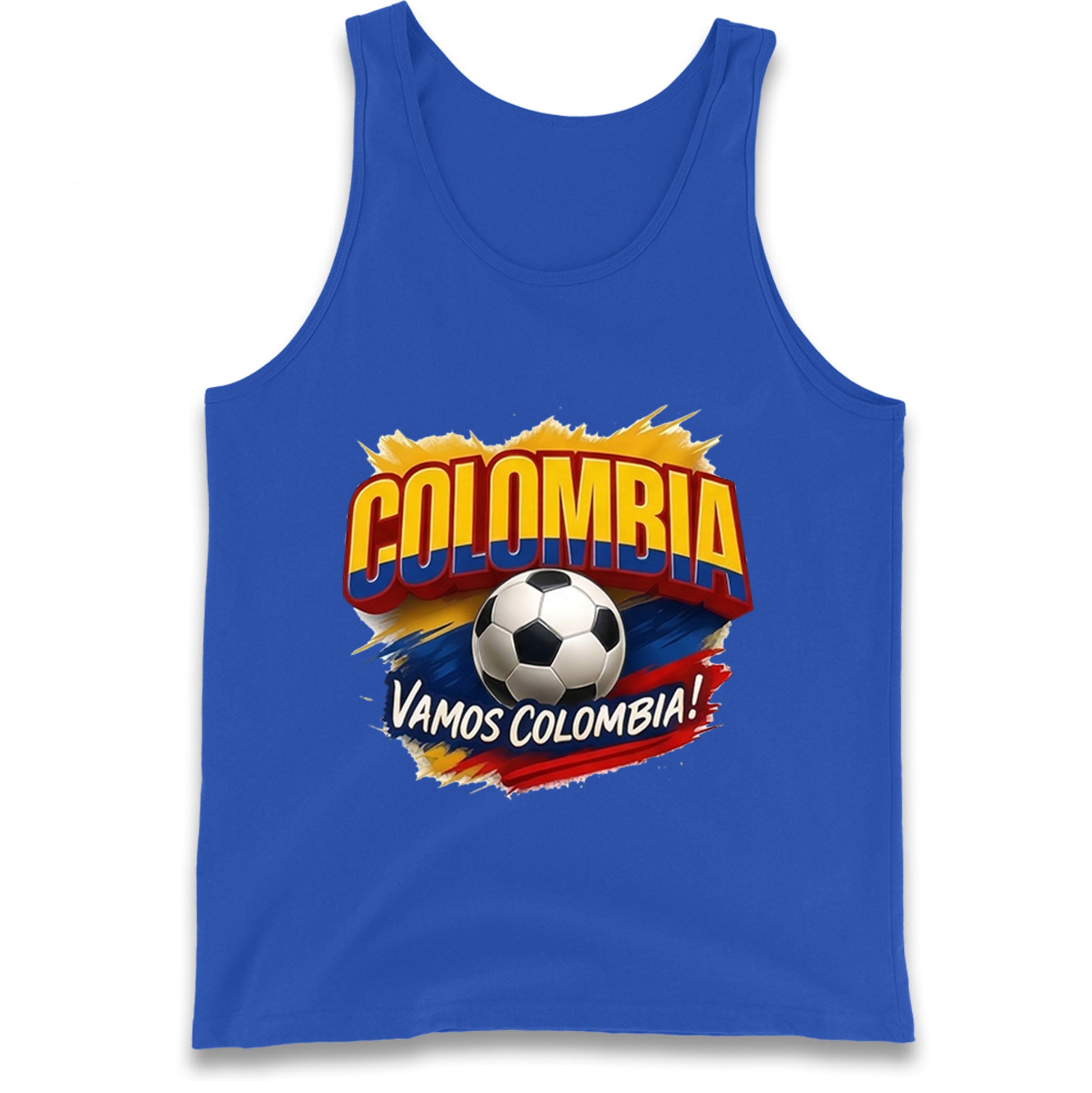 Colombia Retro World Cup Tank Top
