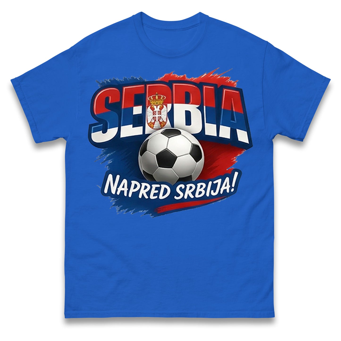Serbia Retro World Cup T Shirt