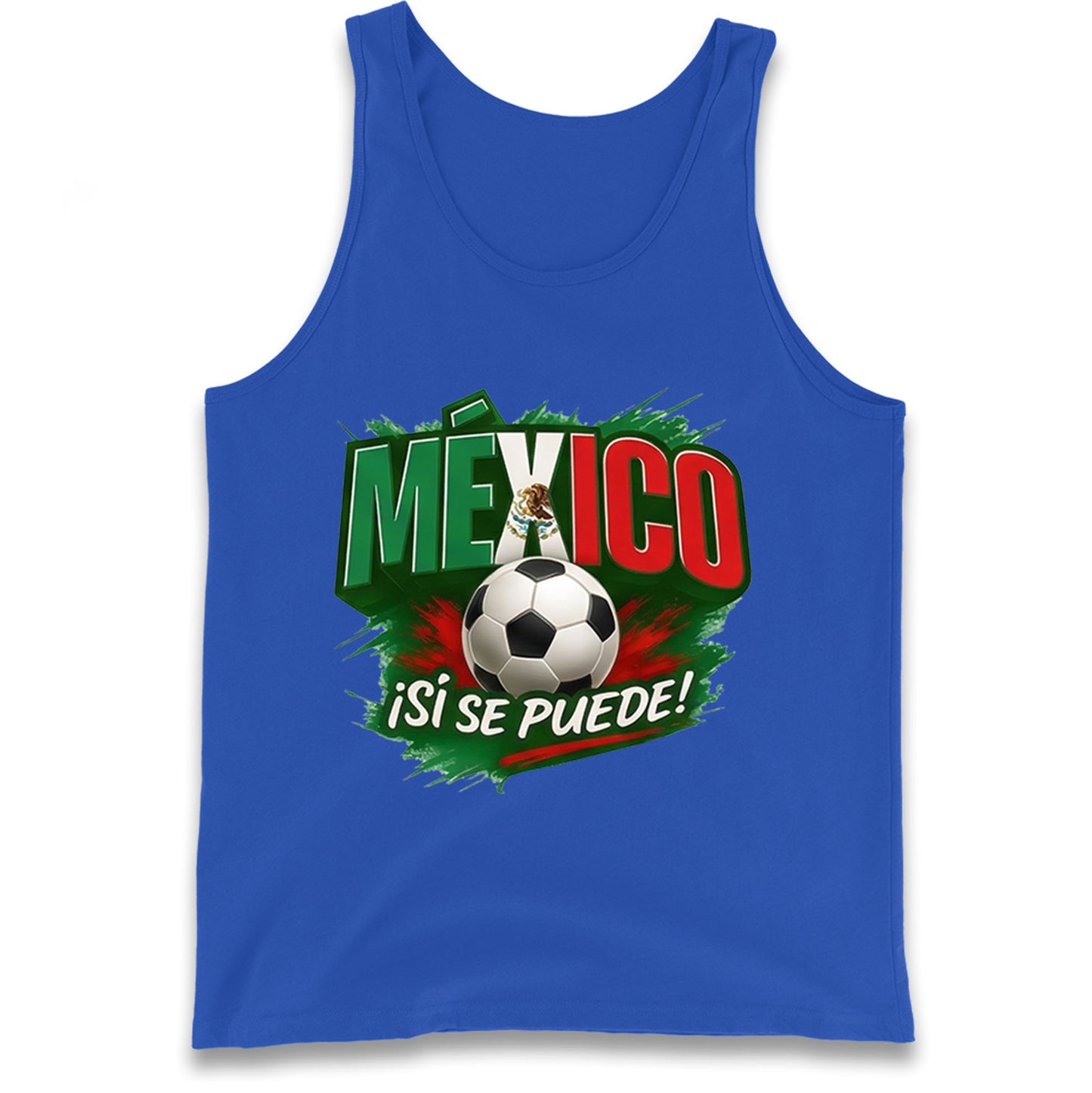 Mexico Retro World Cup Tank Top