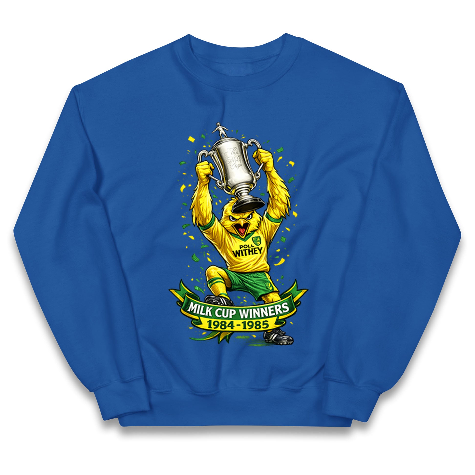 Norwich City Milk Cup Winners Kids Jumper