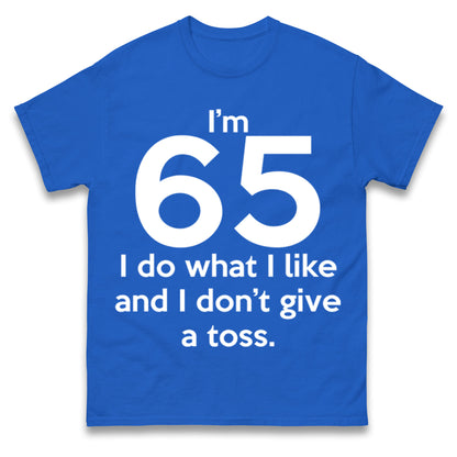 65th Birthday T Shirt