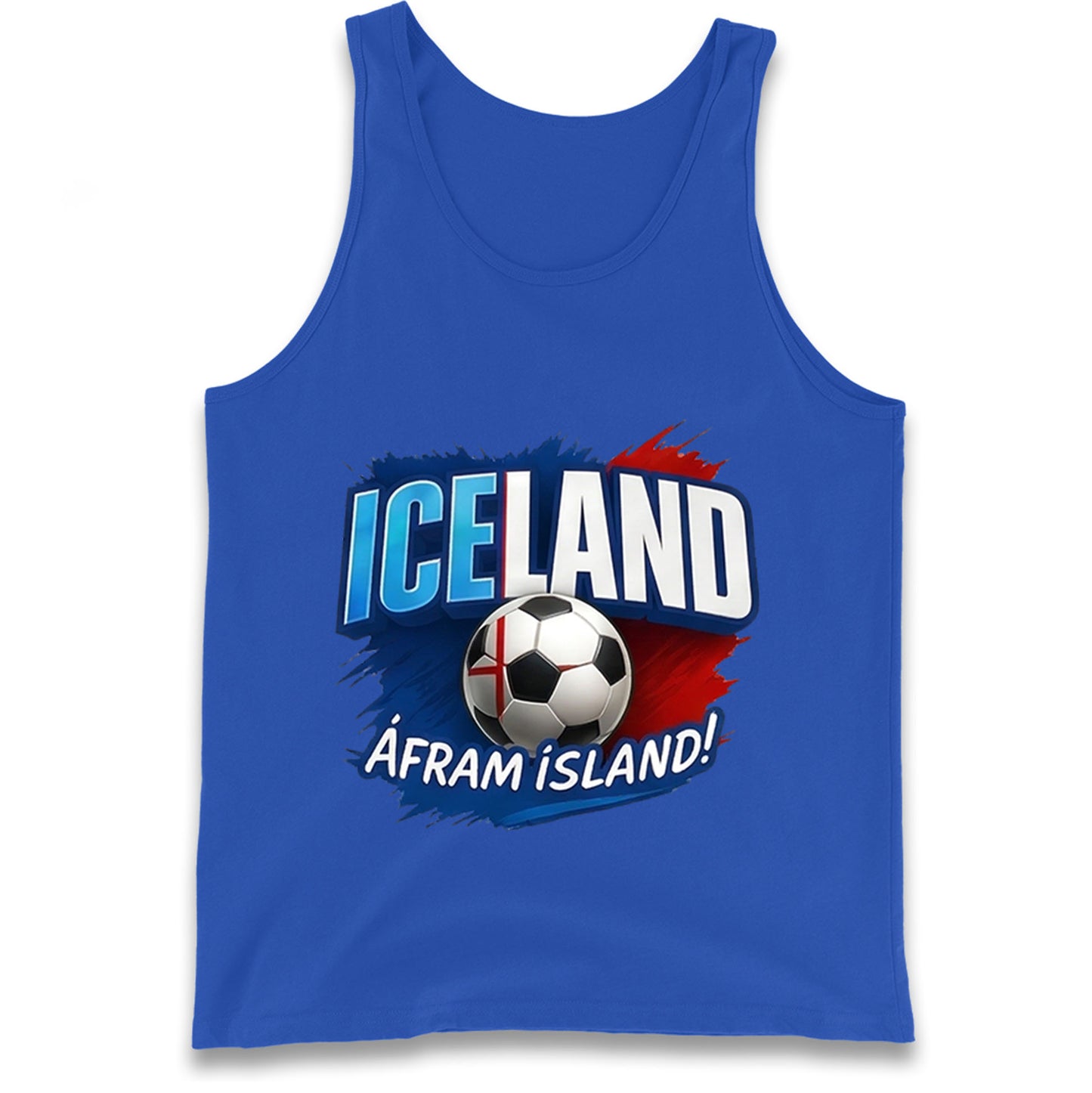 Iceland Retro World Cup Tank Top