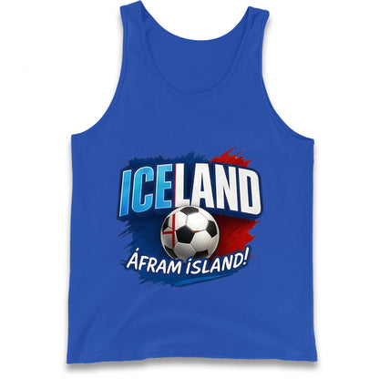 Iceland Retro World Cup Tank Top