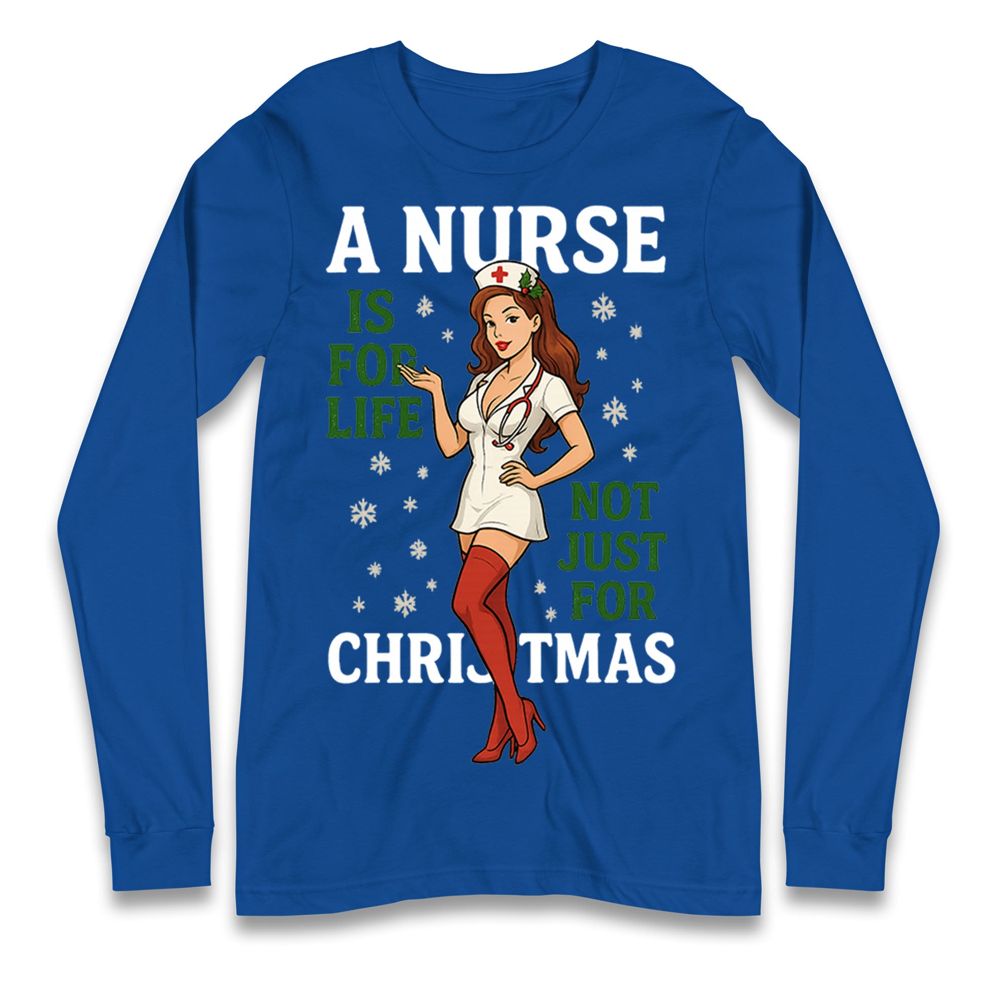Nurse Christmas Longsleeve T Shirt