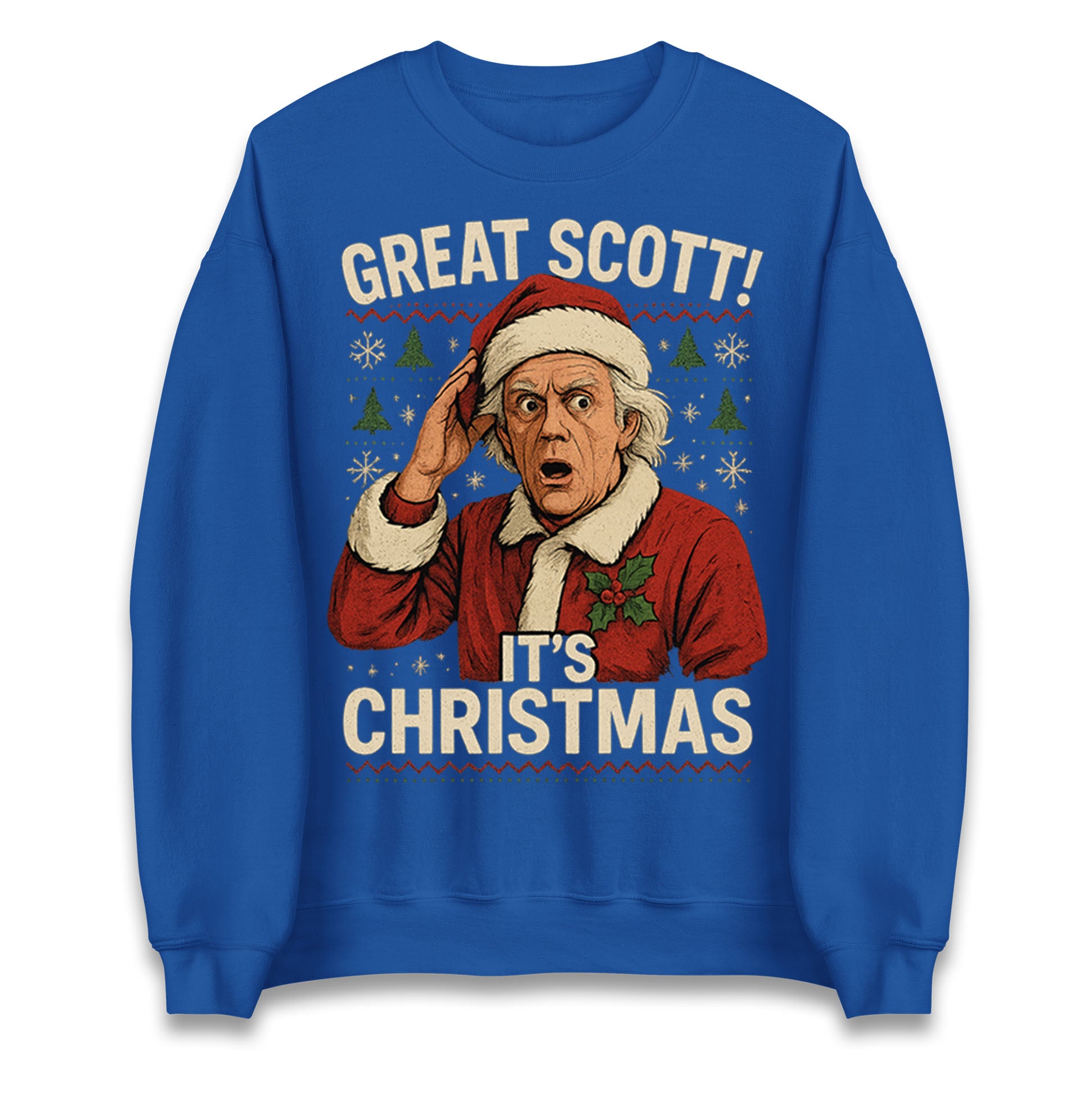 Back to the Future Doc Brown Jumper
