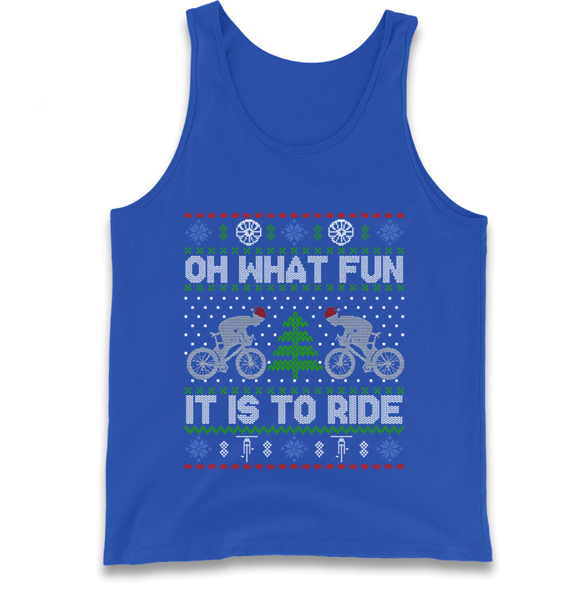 BMX Christmas Tank Top