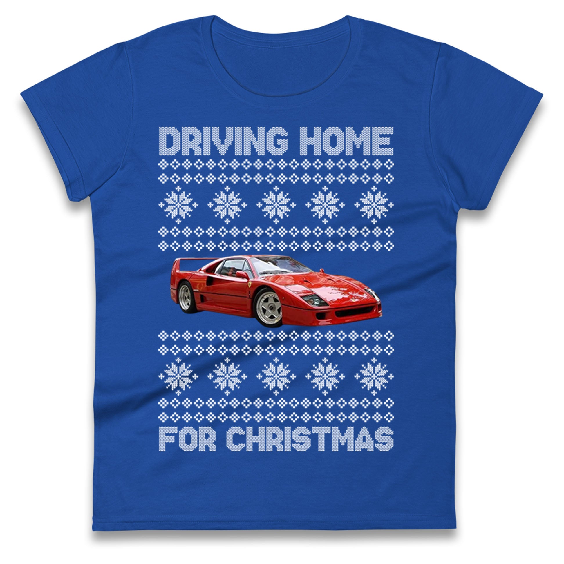 Formula 1 Christmas Ladies T Shirt