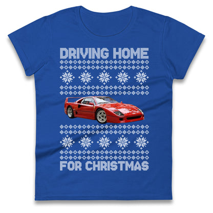 Formula 1 Christmas Ladies T Shirt
