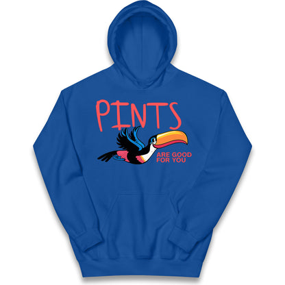 Pints Are Good For You Guinness Kids Hoodie