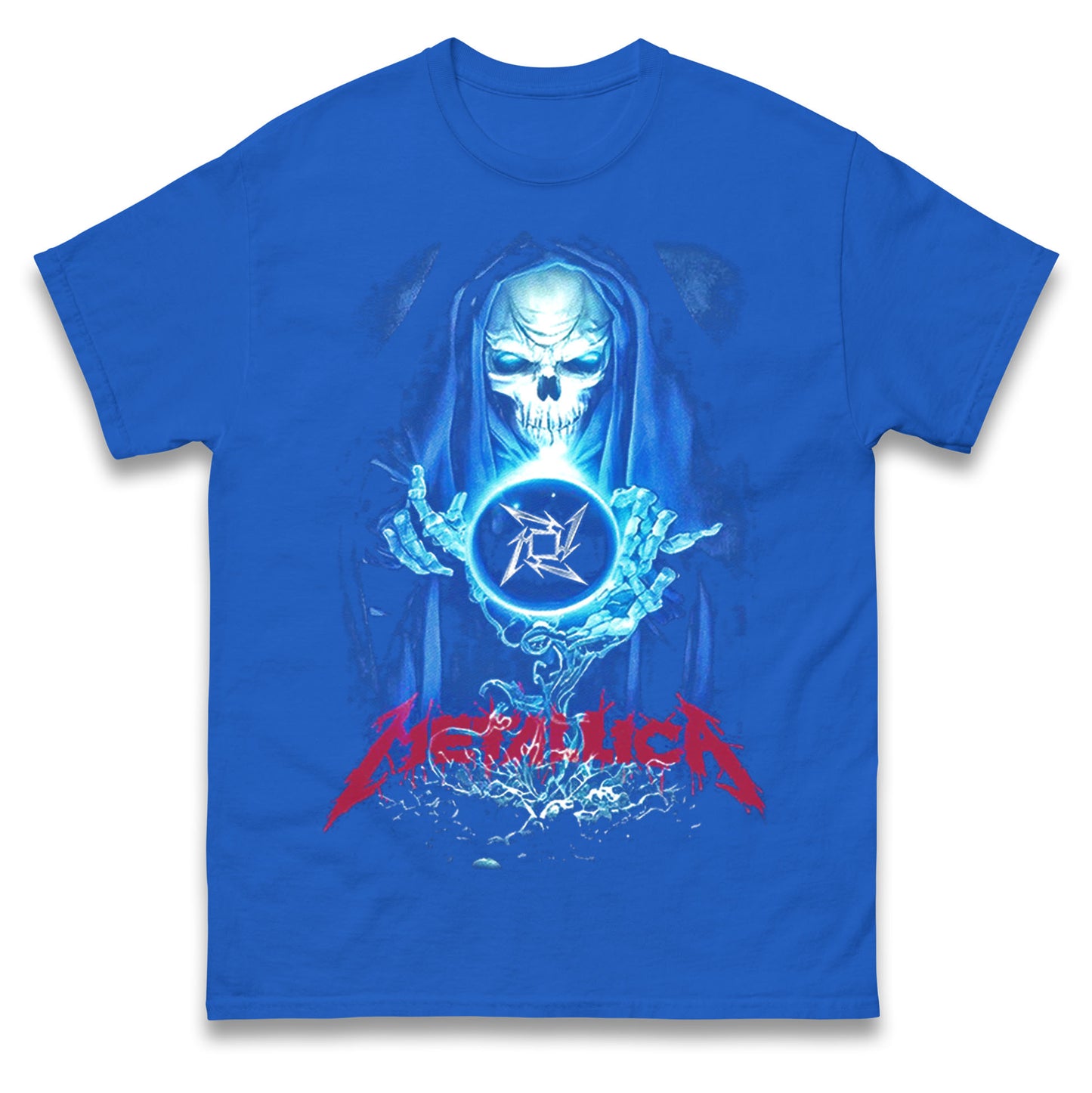 Metallica Skellington Sorcerer T Shirt 