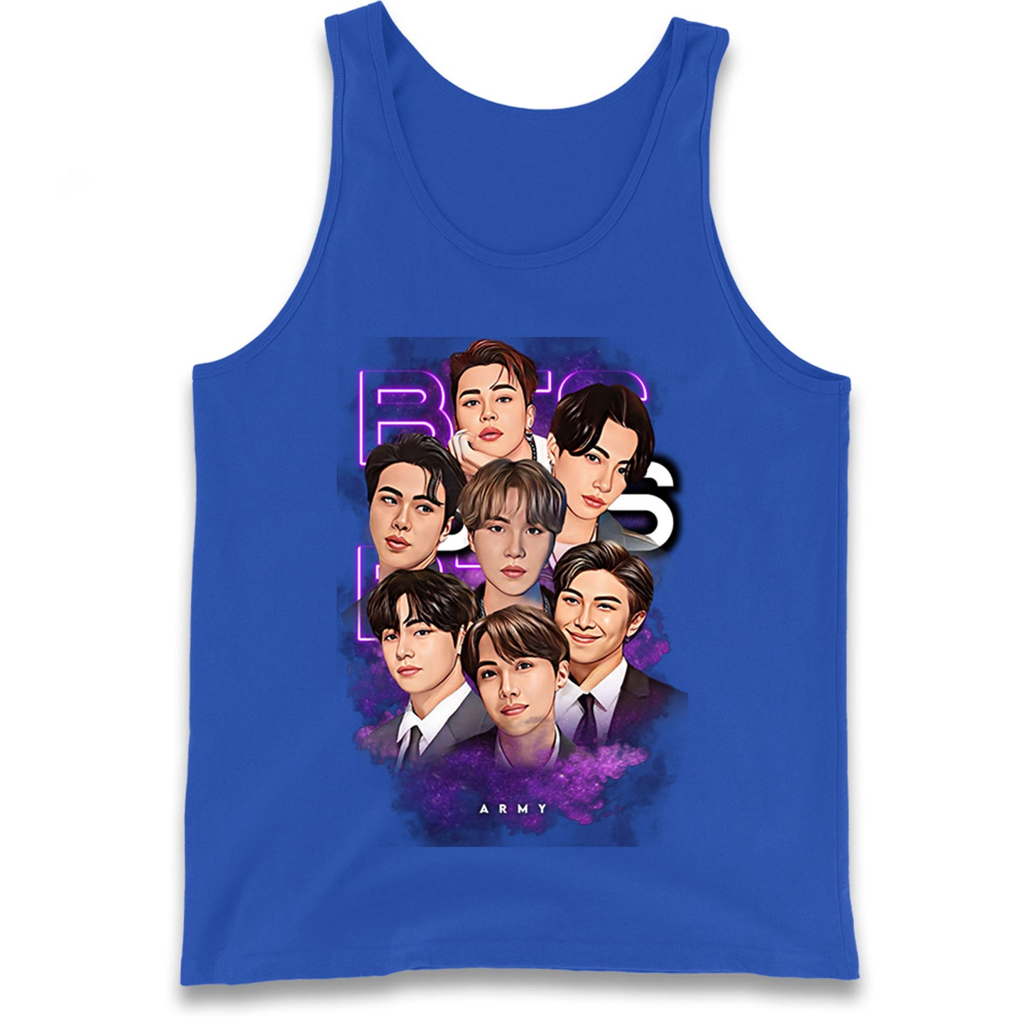 BTS K POP Tank Top