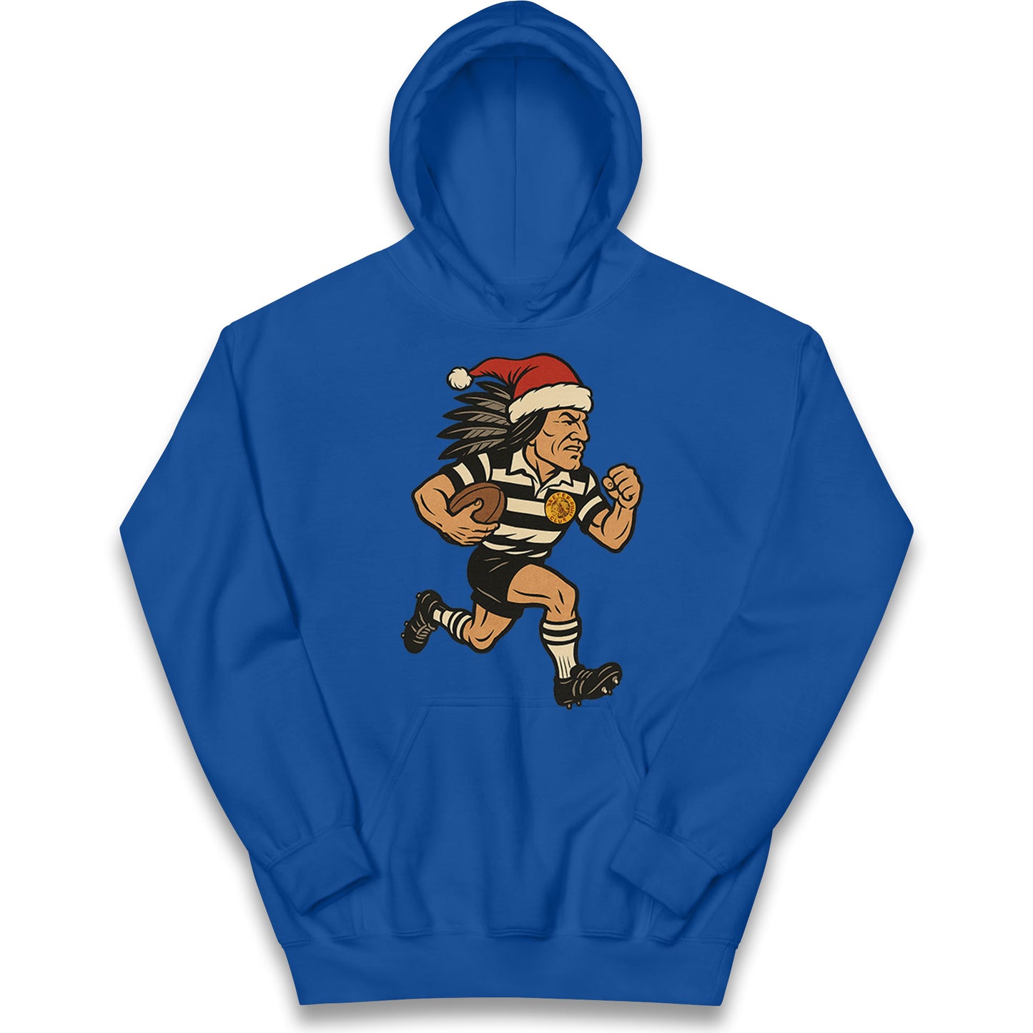 Newcastle Falcons Christmas Kids Hoodie