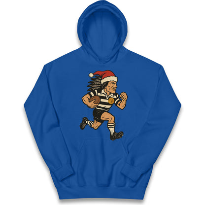 Newcastle Falcons Christmas Kids Hoodie