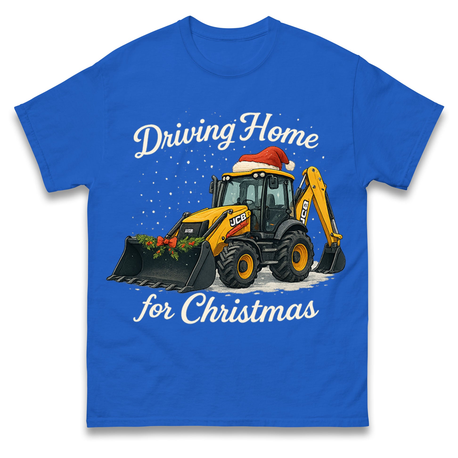 JCB Christmas T Shirt 