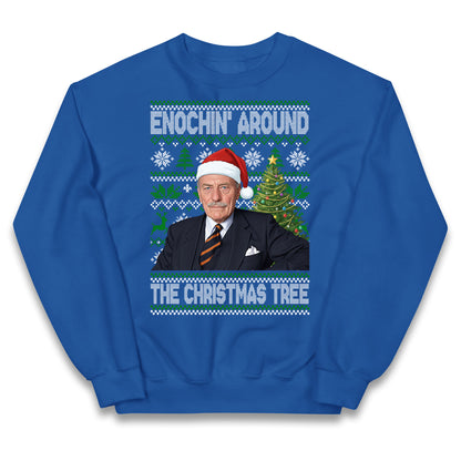 Enoch Powell Enochin Around the Christmas Tree Christmas Kids Jumper