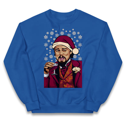 leonardo dicaprio christmas jumper