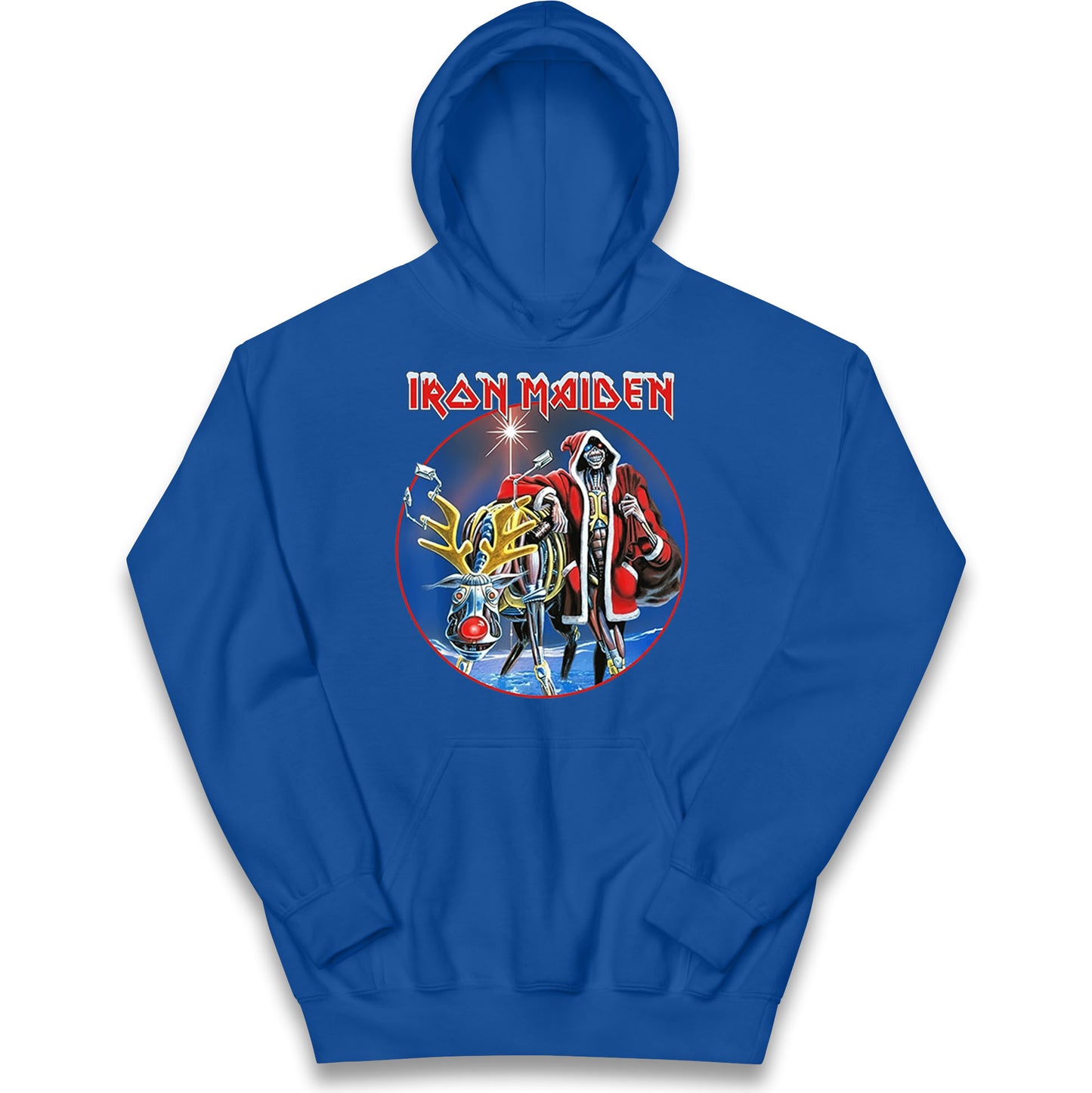 Iron Maiden Christmas Kids Hoodie