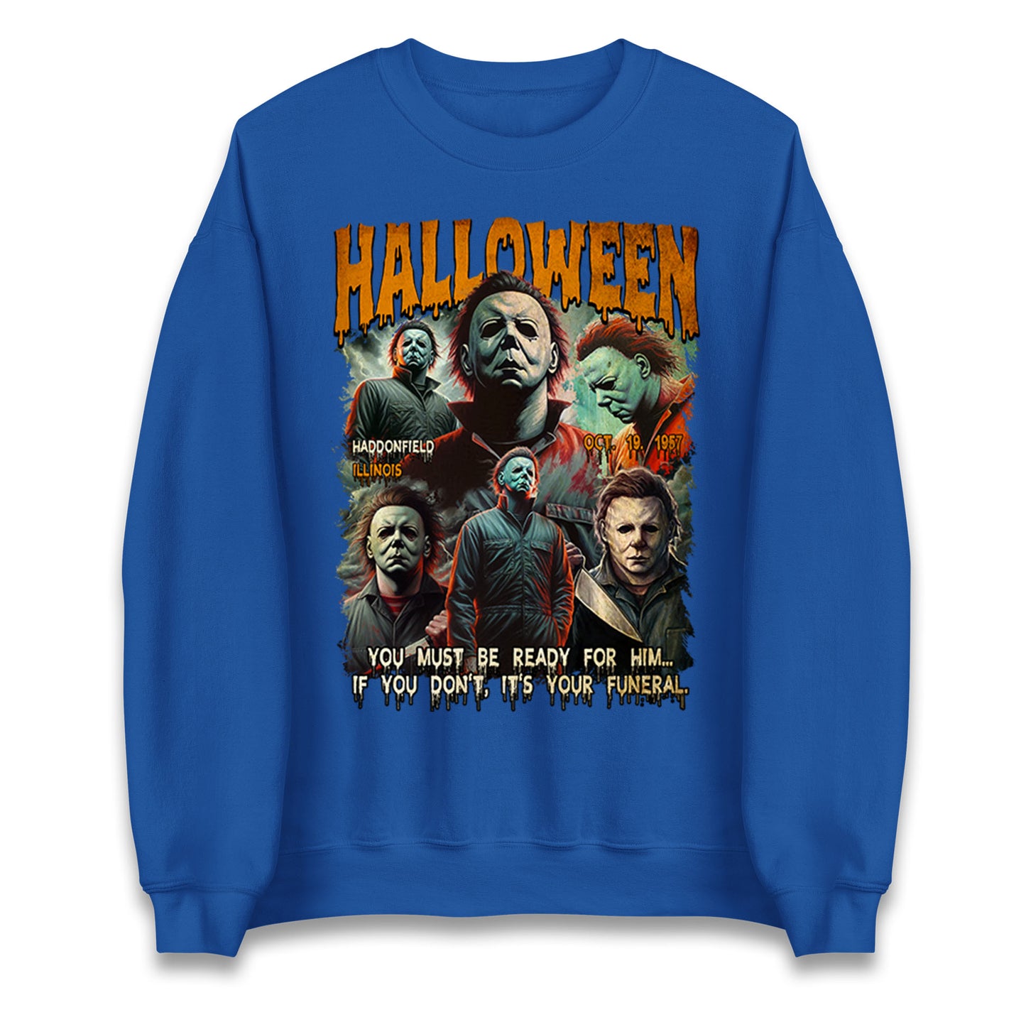 Michael Myers Scary Halloween Bootleg Unisex Sweatshirt