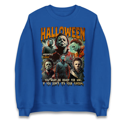 Michael Myers Scary Halloween Bootleg Unisex Sweatshirt