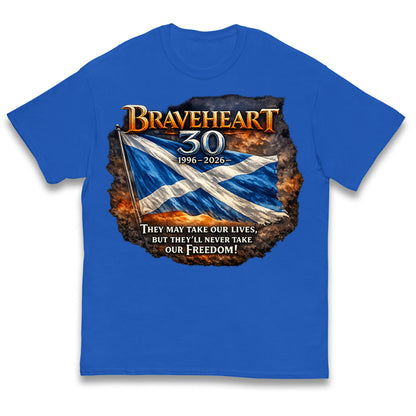 Braveheart 30th Anniversary Kids T Shirt