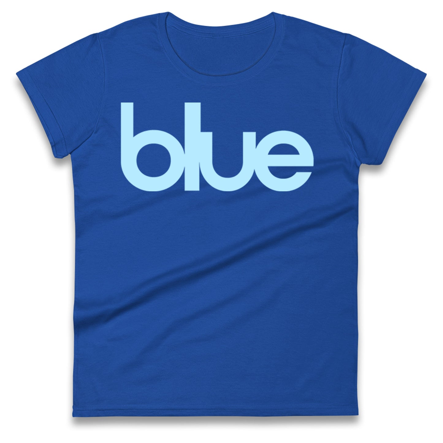 Blue Blur Robbie Williams Ladies T Shirt