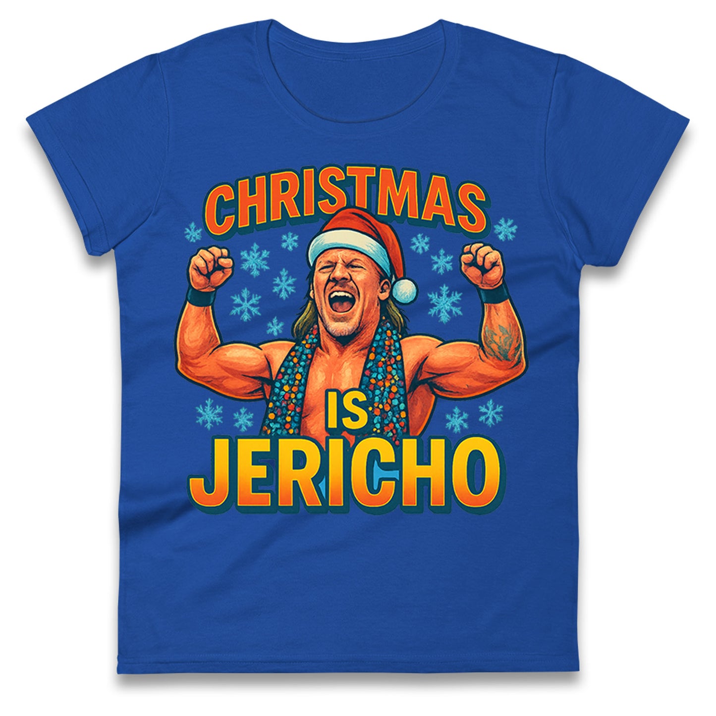 Chris Jericho Christmas Ladies T Shirt