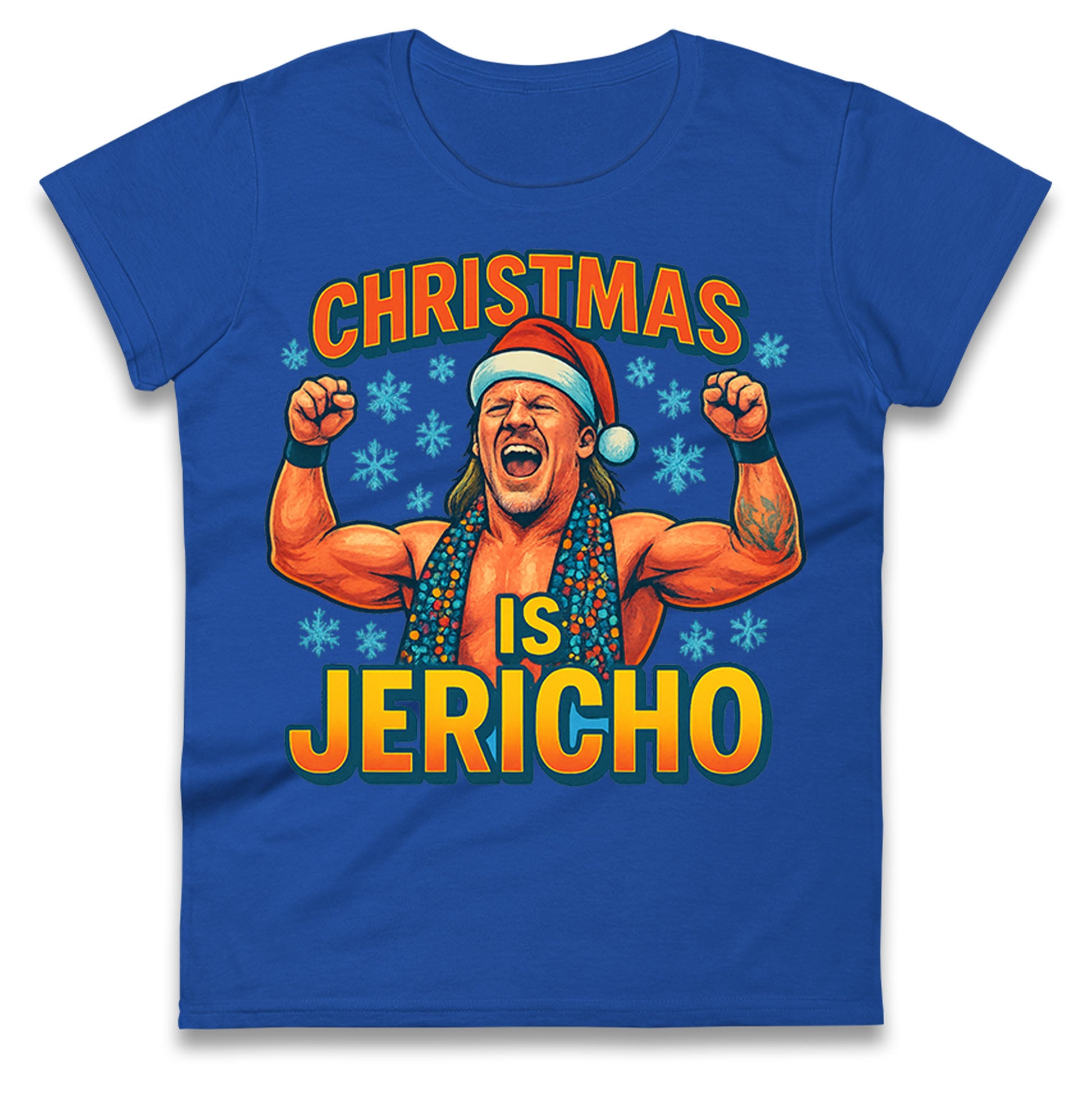 Chris Jericho Christmas Ladies T Shirt