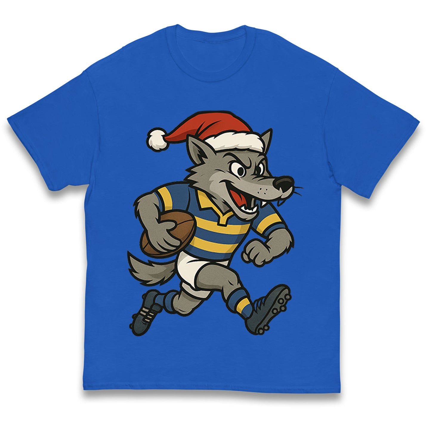 Warrington Wolves Christmas Kids T Shirt