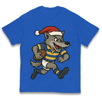Warrington Wolves Christmas Kids T Shirt
