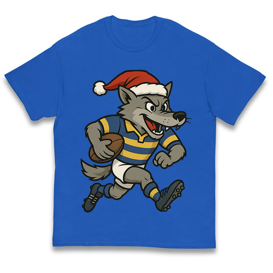 Warrington Wolves Christmas Kids T Shirt
