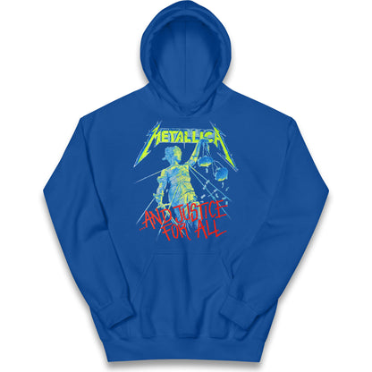 Metallica And Justice For All Kids Hoodie