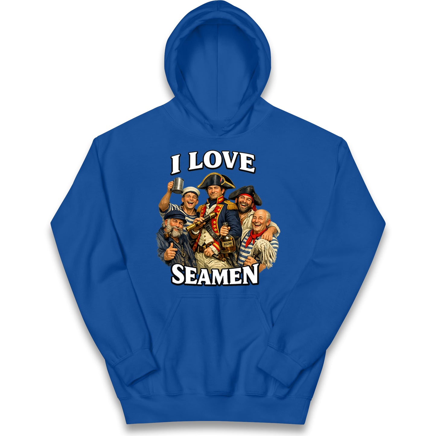 I Love Seamen Funny Cringe Meme Offensive  Kids Hoodie