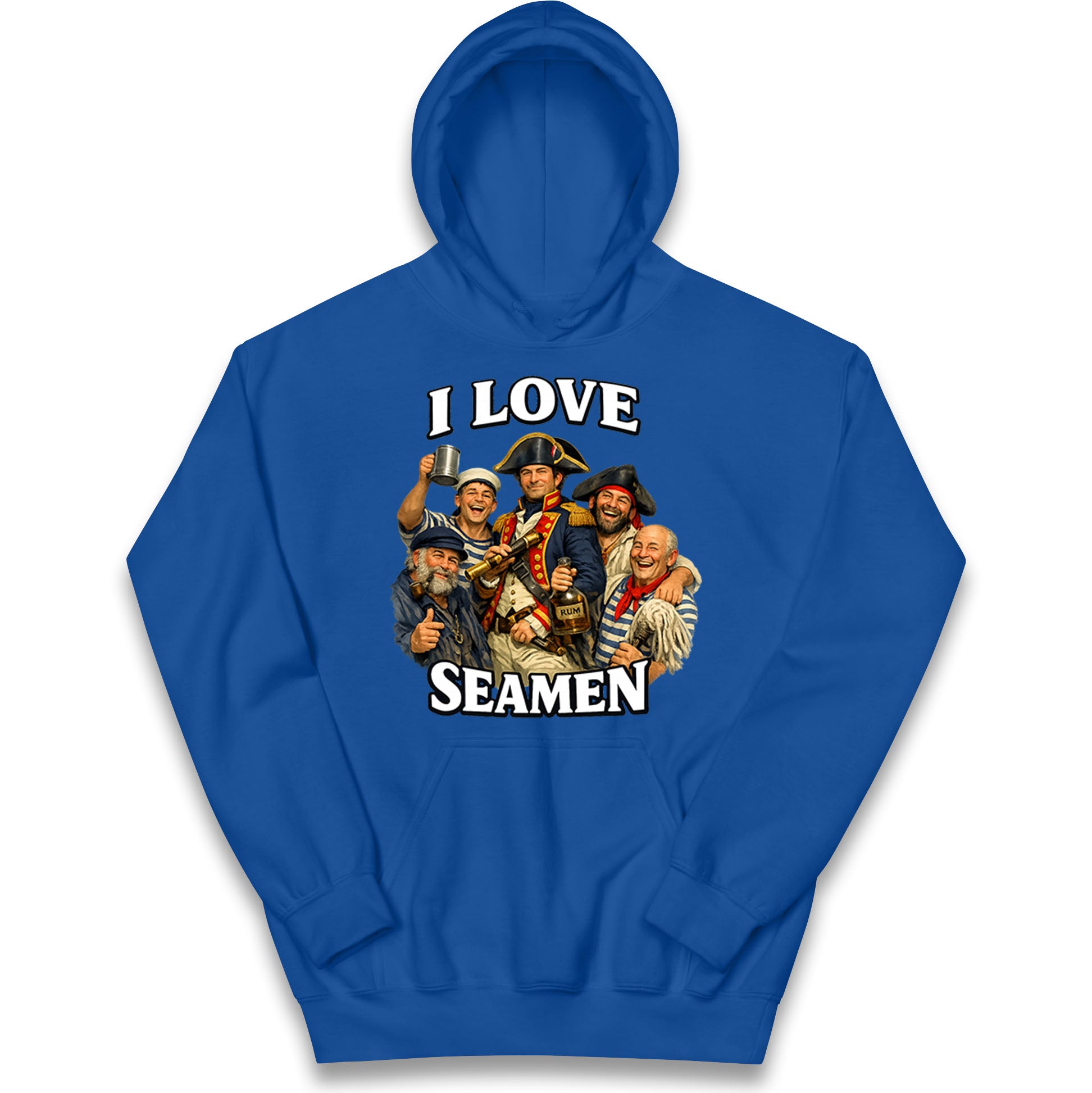 I Love Seamen Funny Cringe Meme Offensive  Kids Hoodie