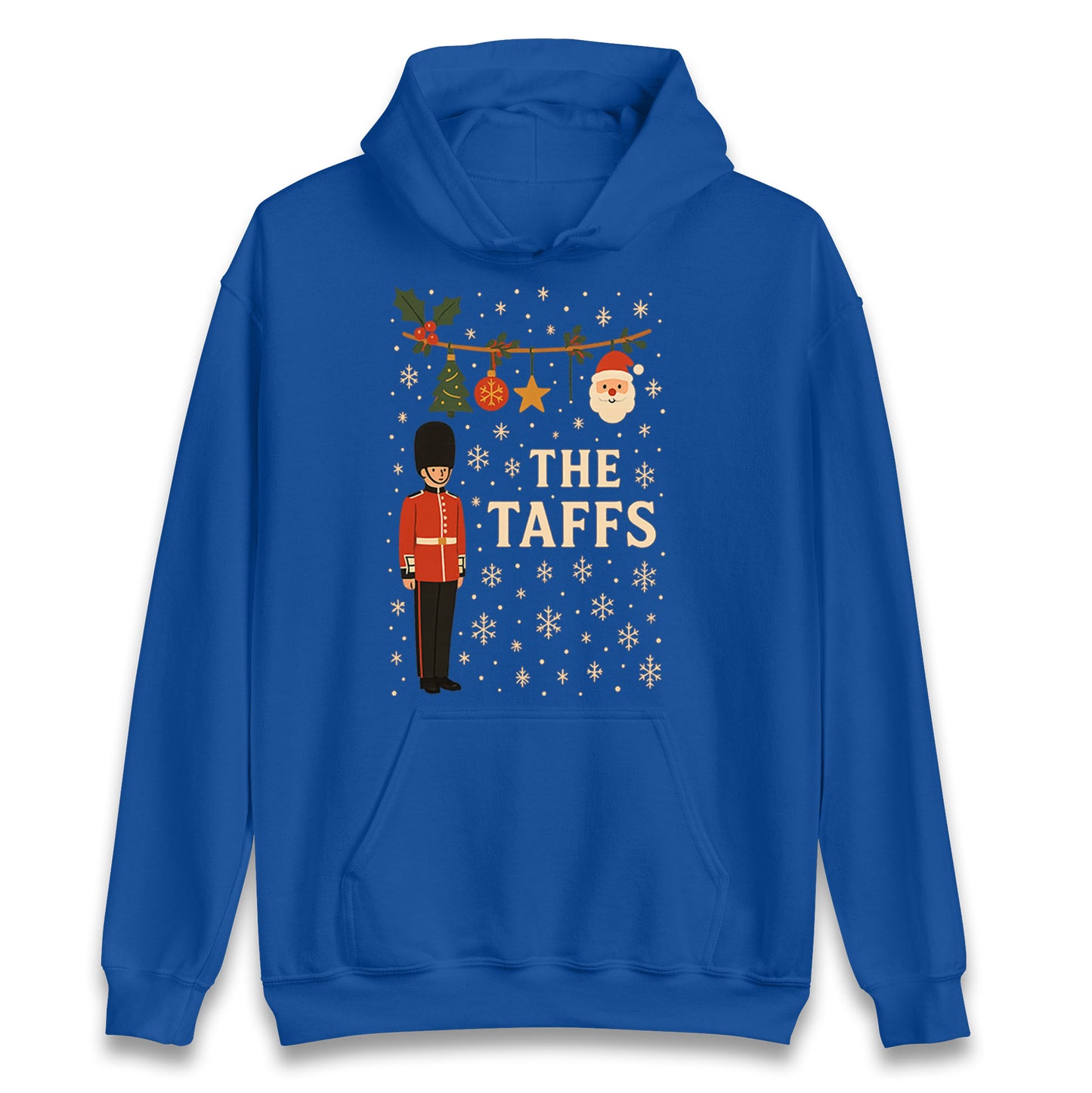 The Taffs Welsh Guards Christmas Hoodie