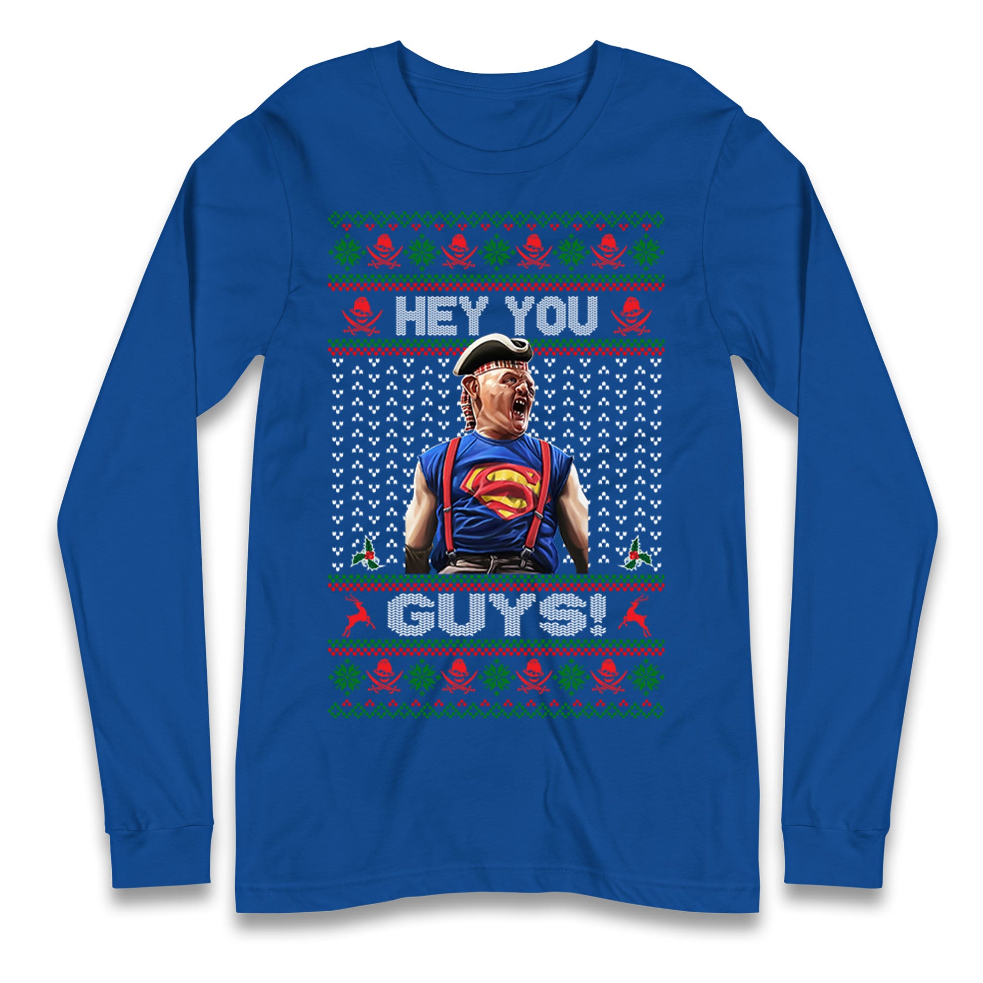 Goonies Sloth Christmas Longsleeve T Shirt