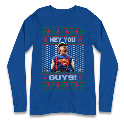 Goonies Sloth Christmas Longsleeve T Shirt