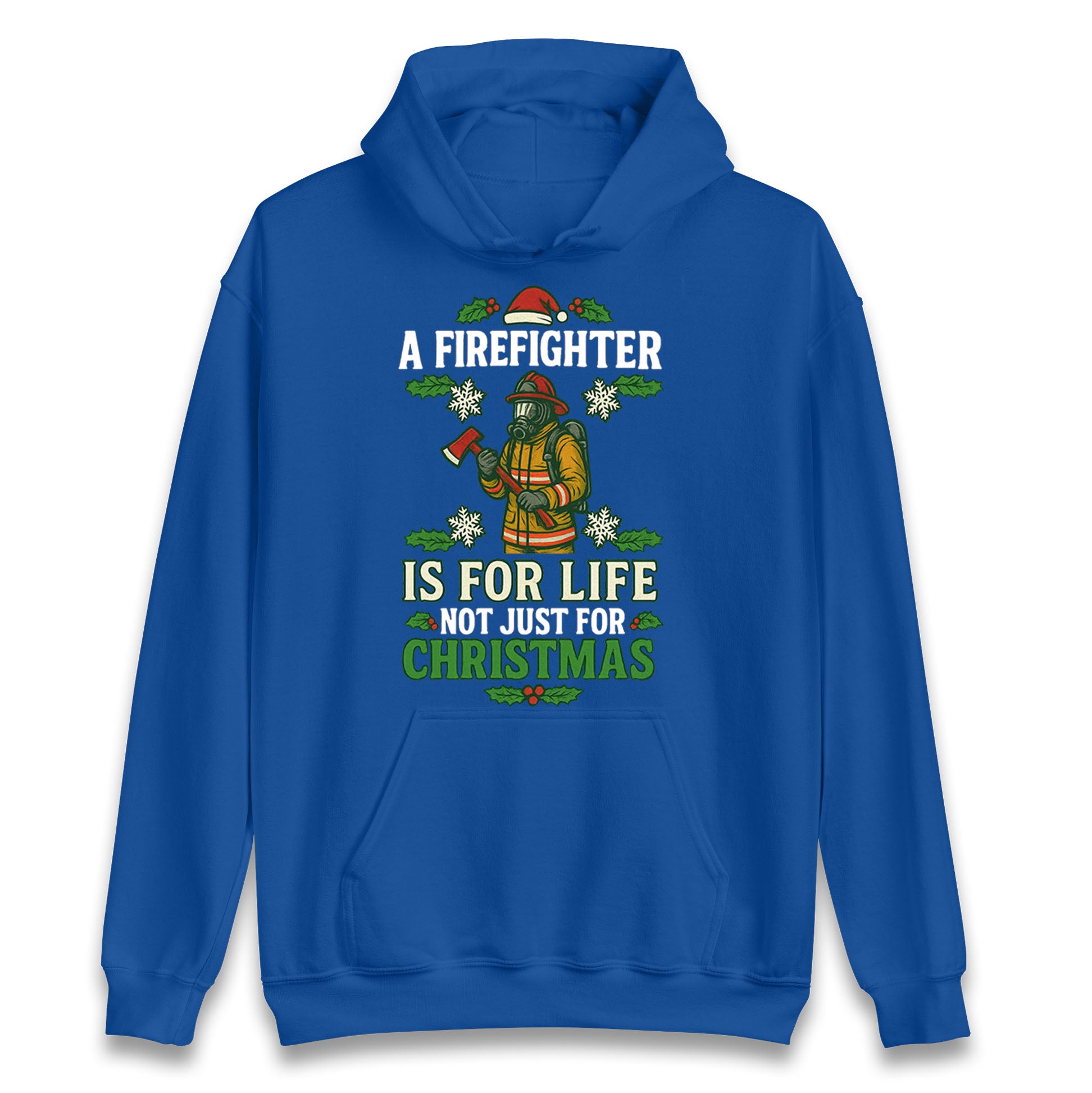 Firefighter Christmas Hoodie