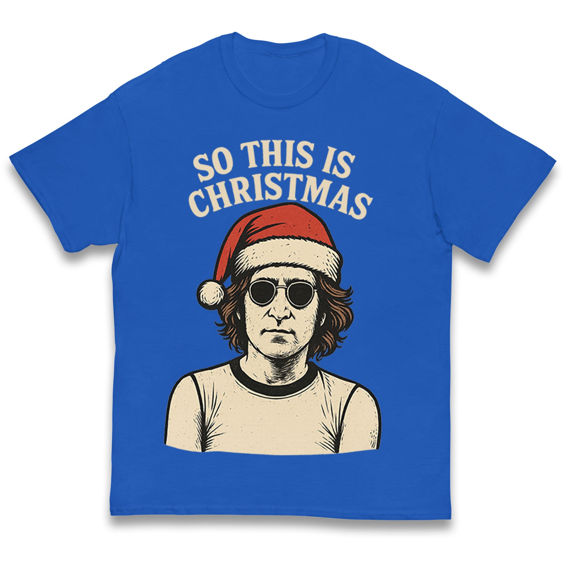 Christmas John Lennon Christmas Kids T Shirt