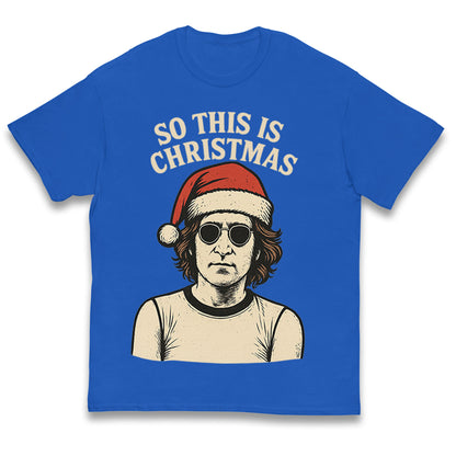 Christmas John Lennon Christmas Kids T Shirt
