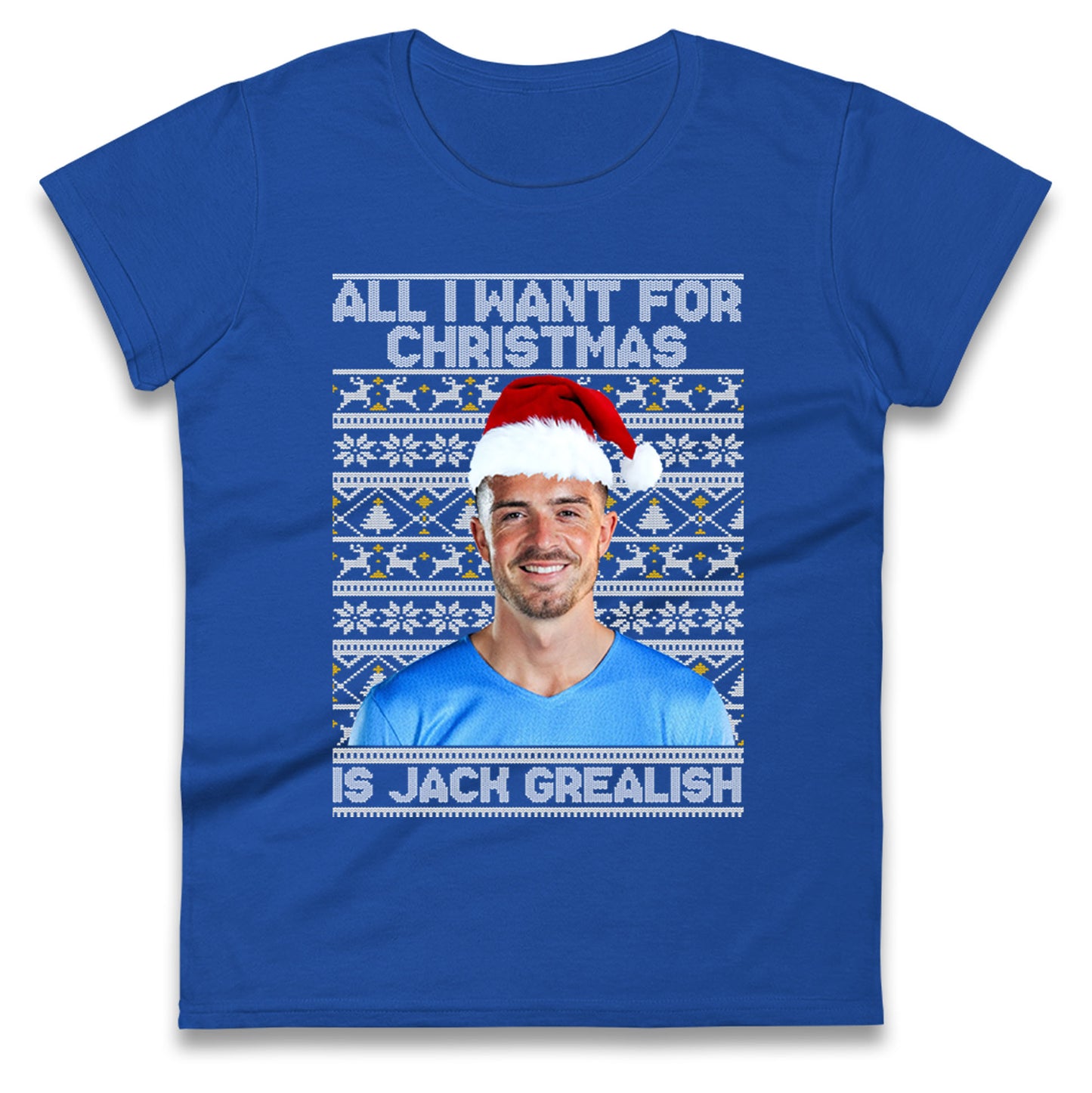 jack grealish christmas womens t shirt