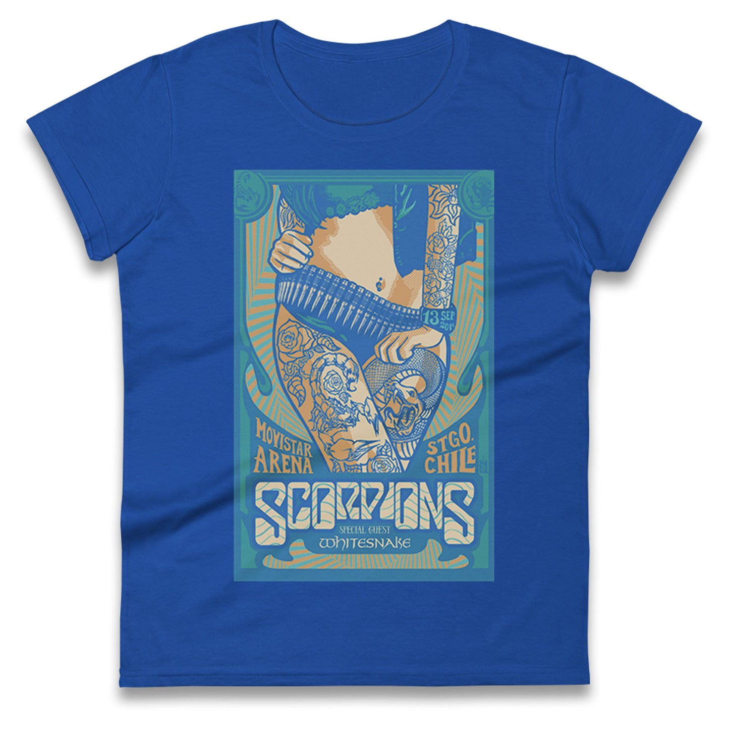 David Coverdale Ladies T Shirt 