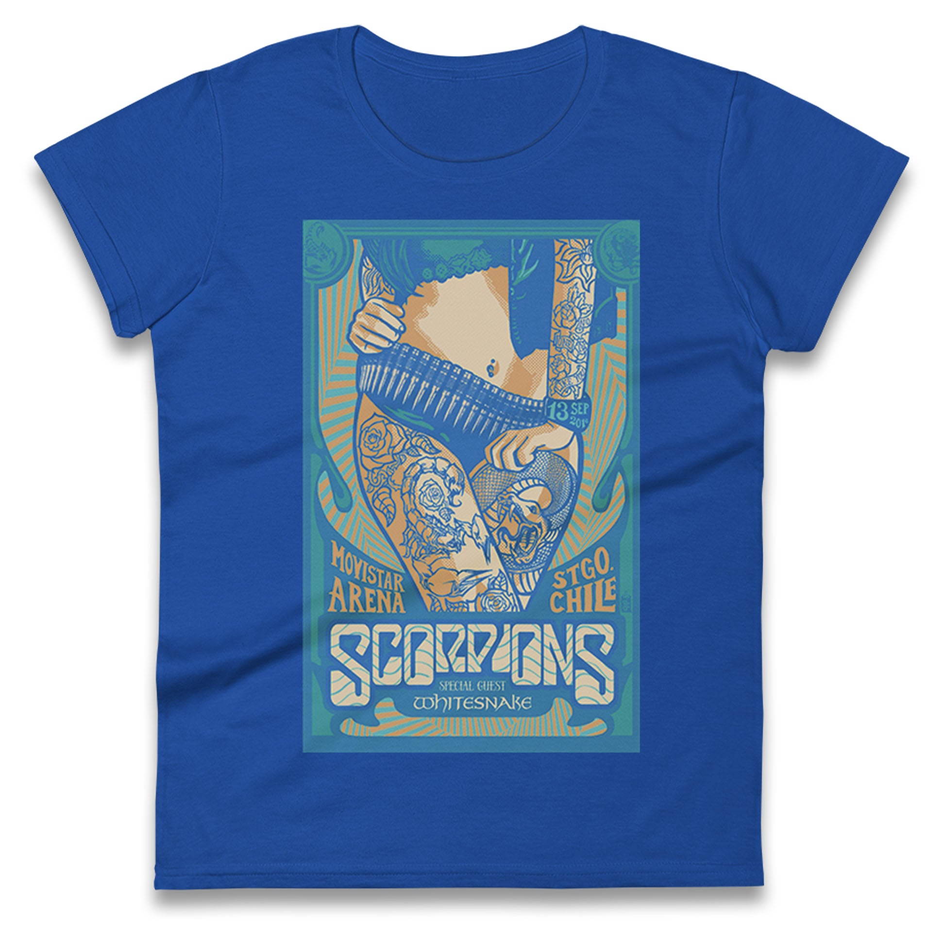 David Coverdale Ladies T Shirt 