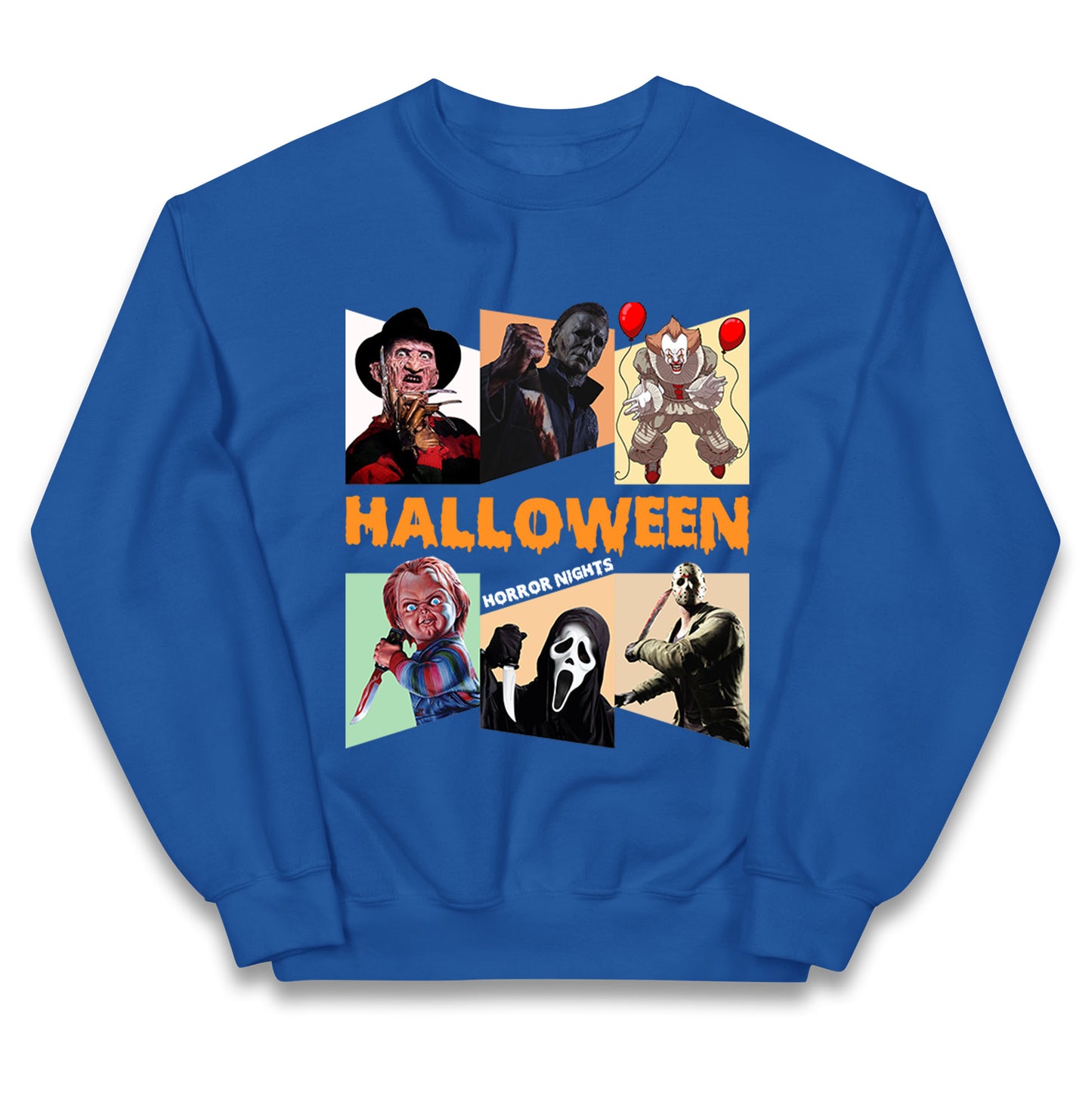 Horror Characters Halloween Horror Nights Kids Jumper