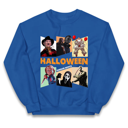 Horror Characters Halloween Horror Nights Kids Jumper