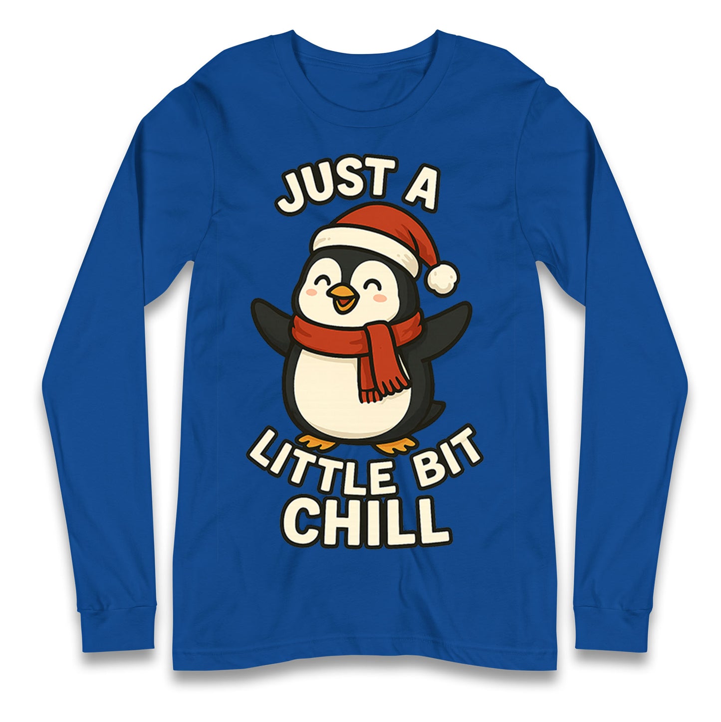 Penguin Christmas Longsleeve T Shirt