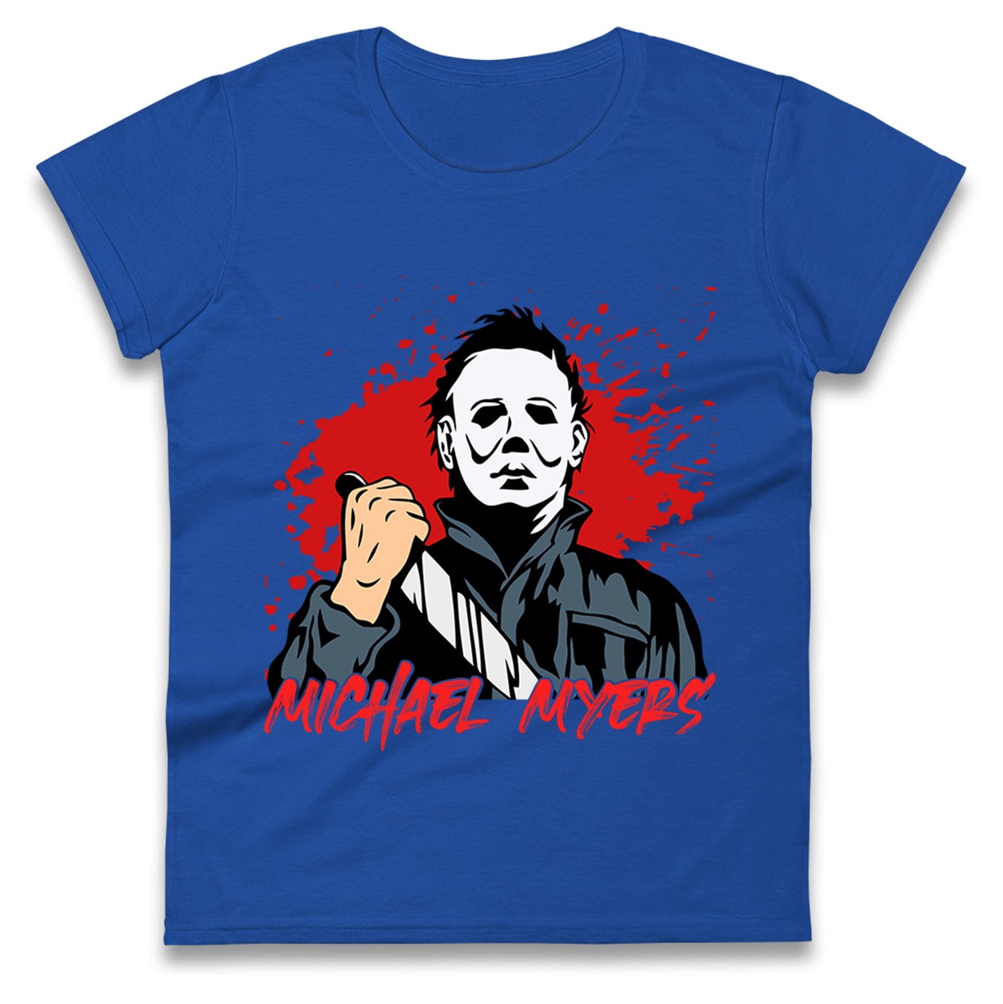 Michael Myers Horror Halloween Womens t shirt