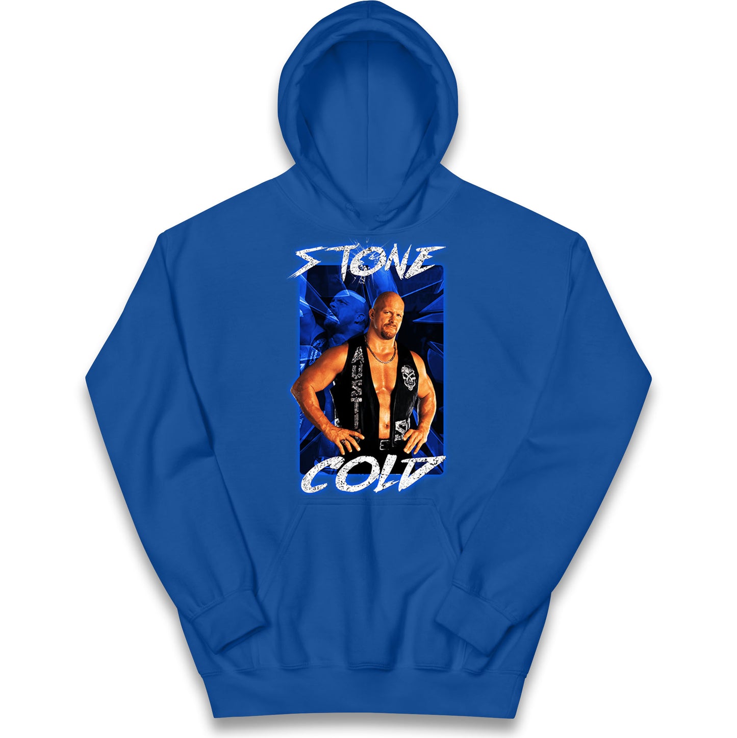 Stone Cold wwe Bootleg Kids Hoodie